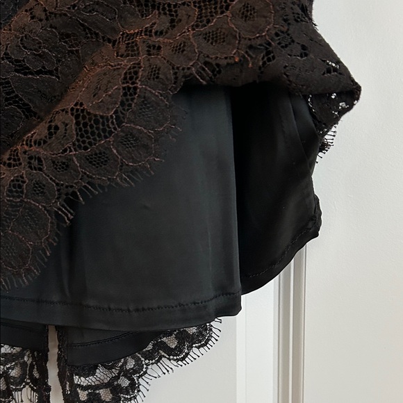 Talbots Black Lace Pencil Skirt - Picture 4 of 6